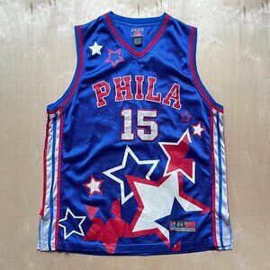 Vintage 2000s Philadelphia 76ers #15 Basketball Jersey / Size Men's Large
